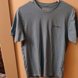 Columbia  Teal Short Sleeve Tee